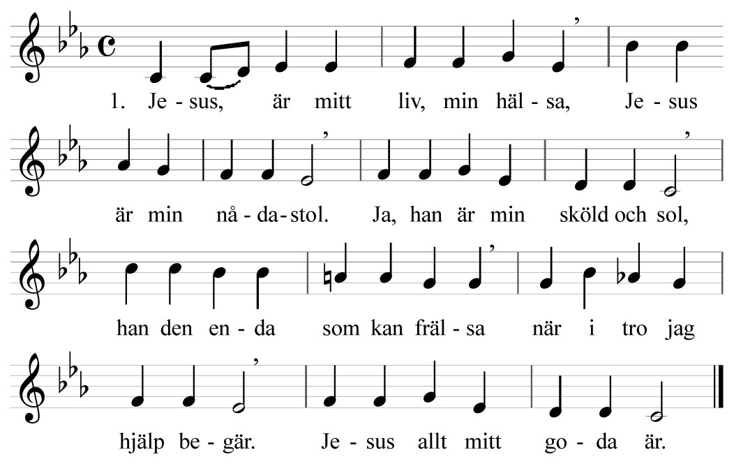 Psalmens notbild