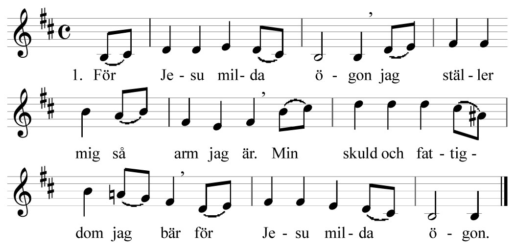 Psalmens notbild