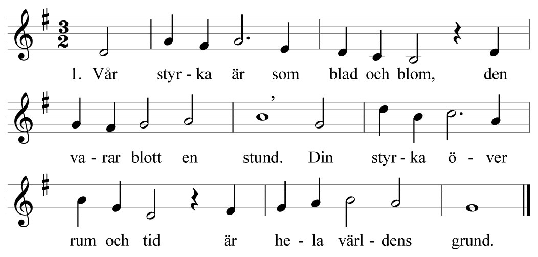 Psalmens notbild