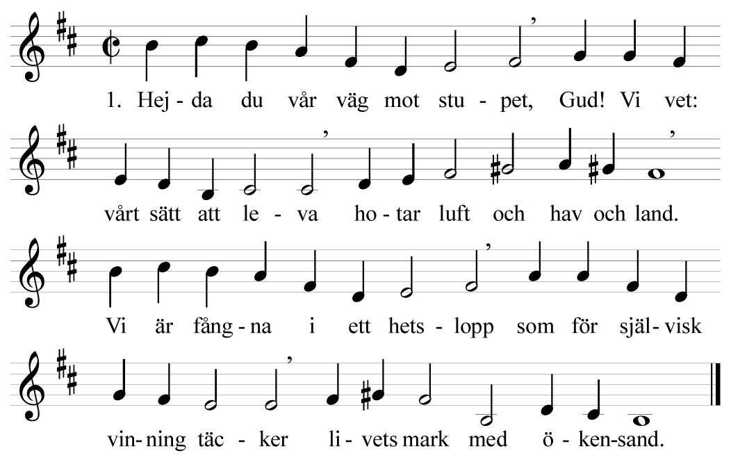 Psalmens notbild